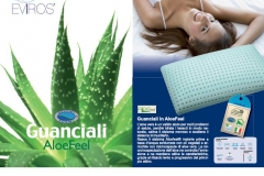 Poster guanciale in memory all'aloe vera