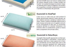 Guanciali in Memory Gel/Aloe/Soia