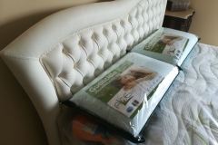 Letto a contenitore testiera