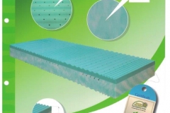 Materasso in memory "Bioforma" all'aloe vera